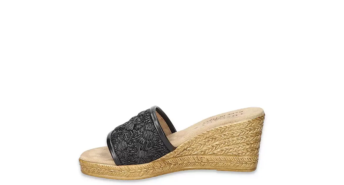 WOMENS RICCI WEDGE SANDAL>TUSCANY
