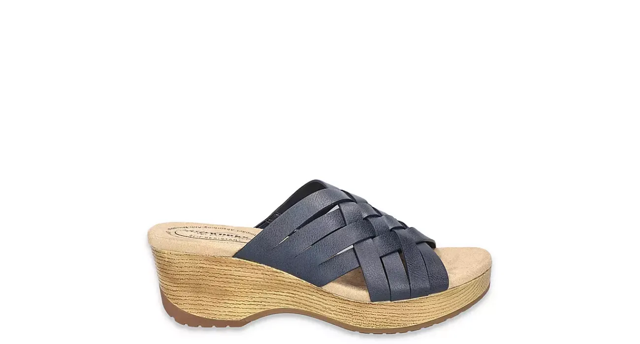 WOMENS ROSAN WEDGE SANDAL>EASY STREET New