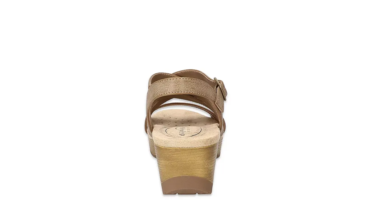 WOMENS ROSELLA WEDGE SANDAL>EASY WORKS Discount