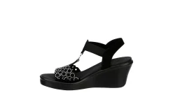WOMENS RUMBLE ON-QUEEN B2 WEDGE SANDAL><noscript><img width=