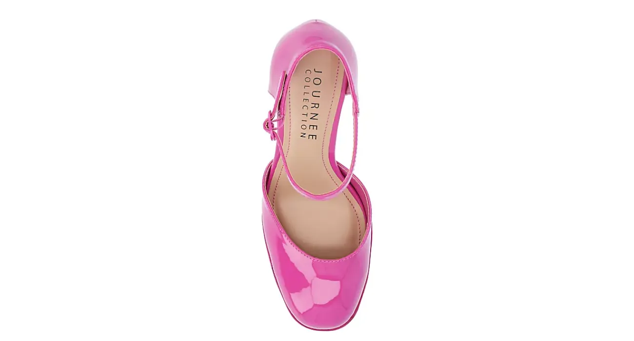 WOMENS SAMARR PLATFORM PUMP>JOURNEE COLLECTION Outlet