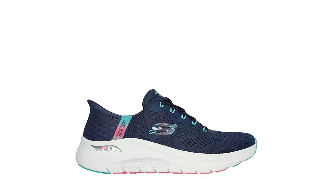 WOMENS SLIP-INS ARCH FIT 2.0 EASY CHIC RUNNING SHOE>SKECHERS Best