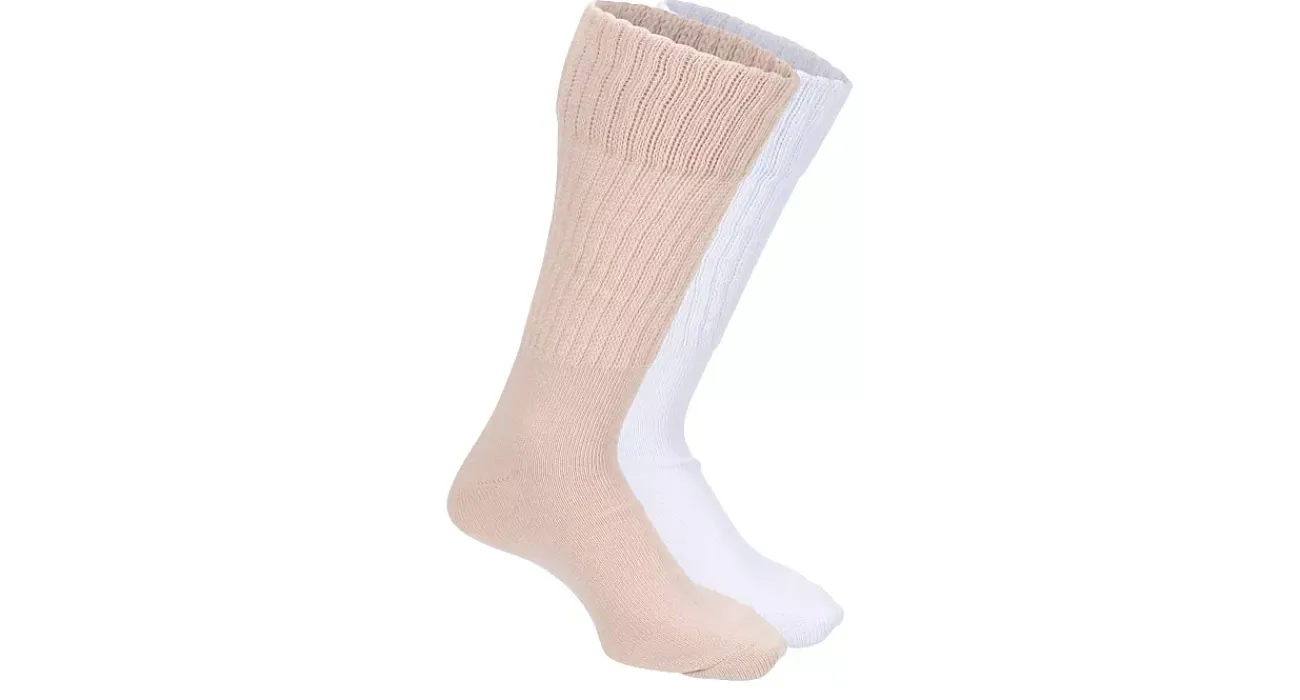 WOMENS SLOUCH CREW SOCKS 2 PAIRS>STEVE MADDEN
