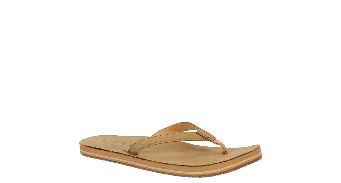 WOMENS SOLANA LEATHER FLIP FLOP>REEF
