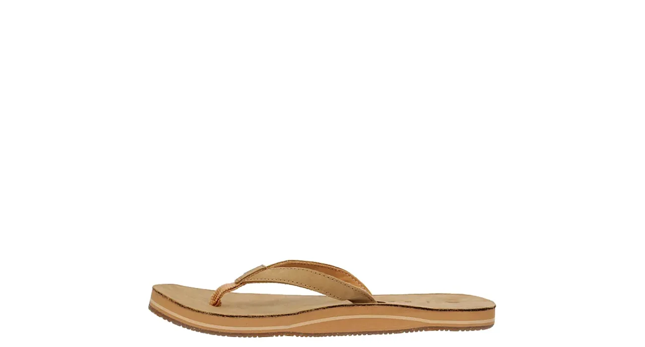 WOMENS SOLANA LEATHER FLIP FLOP>REEF