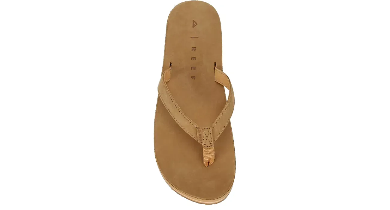 WOMENS SOLANA LEATHER FLIP FLOP>REEF