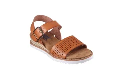 WOMENS SUNNY FLAIR LOW WEDGE SANDAL>SKECHERS New