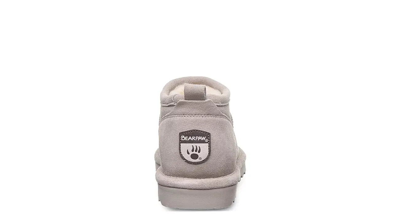 WOMENS SUPER SHORTY WATER RESISTANT FUR BOOT>BEARPAW Outlet