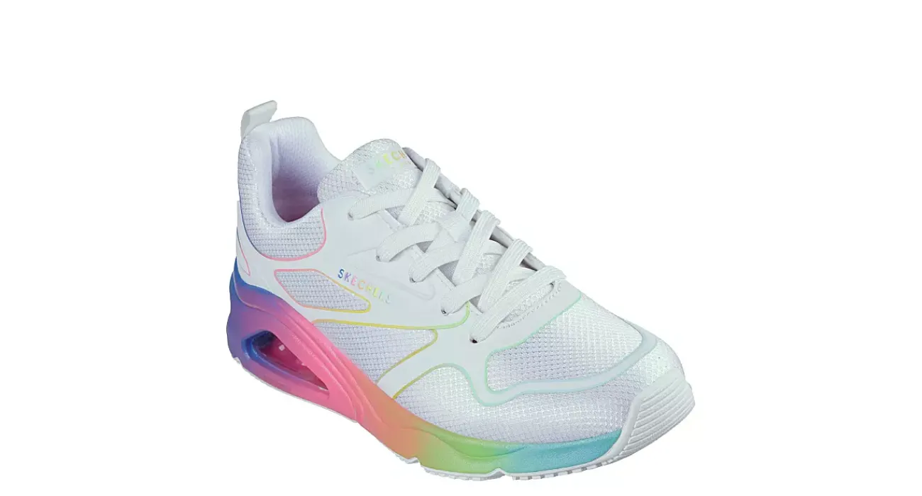 WOMENS TRES AIR UNO RAINBOW ROADS SNEAKER>SKECHERS Discount