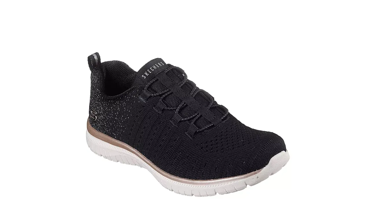 WOMENS VIRTUE LUCENT SLIP ON SNEAKER>SKECHERS New