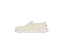 WOMENS WENDY CROCHET LACE SLIP ON SNEAKER><noscript><img width=