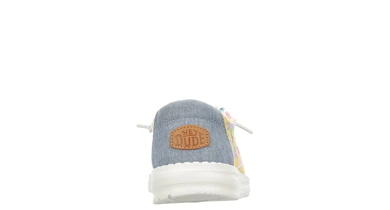 WOMENS WENDY CROCHET SLIP ON SNEAKER>HEYDUDE