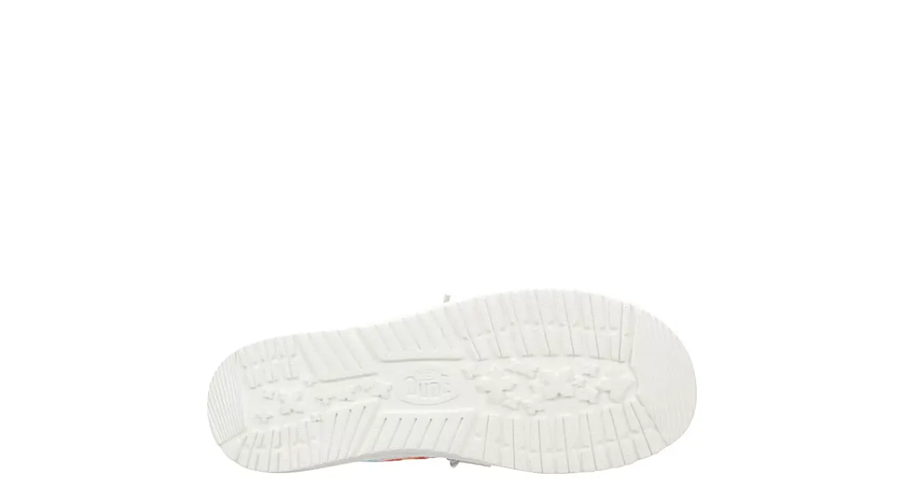 WOMENS WENDY CROCHET SLIP ON SNEAKER>HEYDUDE