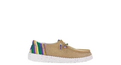 WOMENS WENDY MARDI GRAS SLIP ON SNEAKER>HEYDUDE New