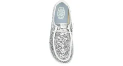 WOMENS WENDY SEQUIN SLIP ON SNEAKER><noscript><img width=