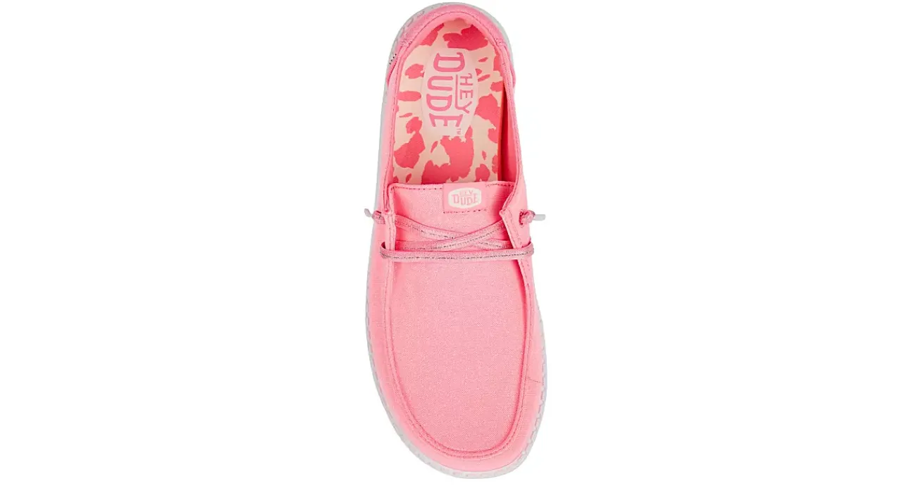 WOMENS WENDY STARDUST SLIP ON SNEAKER>HEYDUDE Clearance