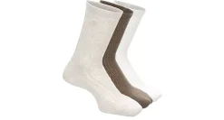 WOMENS WOOL BLEND CREW SOCKS 3 PAIRS>SAM & LIBBY Discount